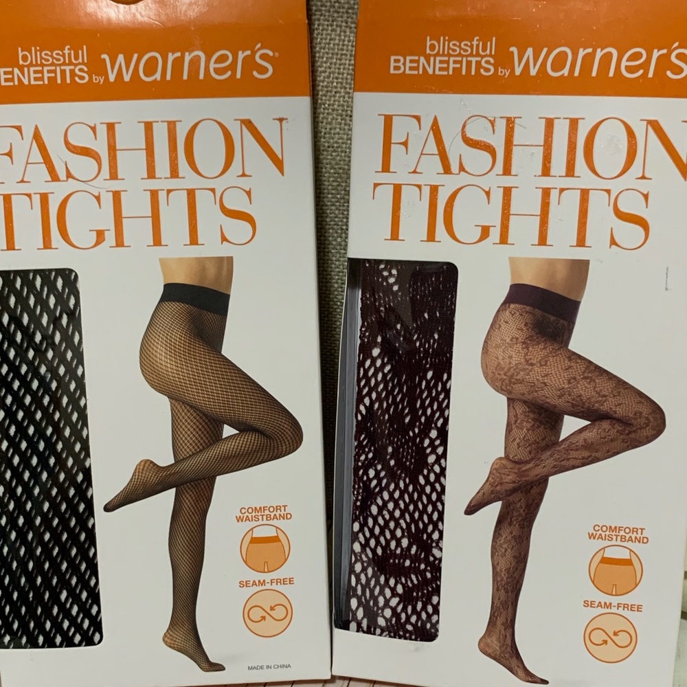 Blissful Benefit by Warner’s Fashion tights 2 Pat